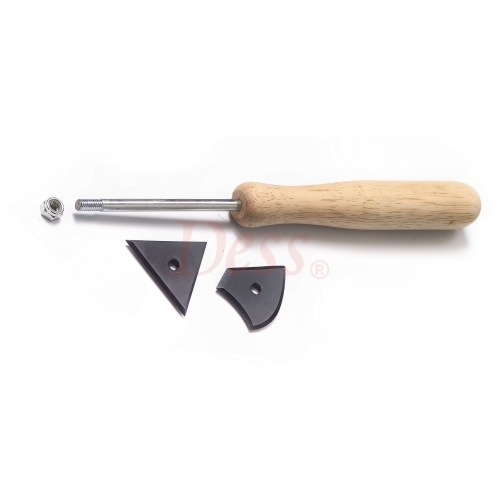 Triangular and Contour Molding Scraper Kit